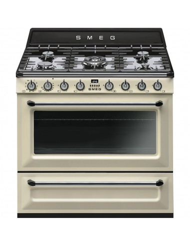 SMEG PX375L Placa de Gas Natural 5 Fuegos