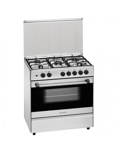 Cocina Gas - Meireles G801XNAT, 80 cm, 5 fuegos, Acero Inoxidable |  Electrónica Vicente