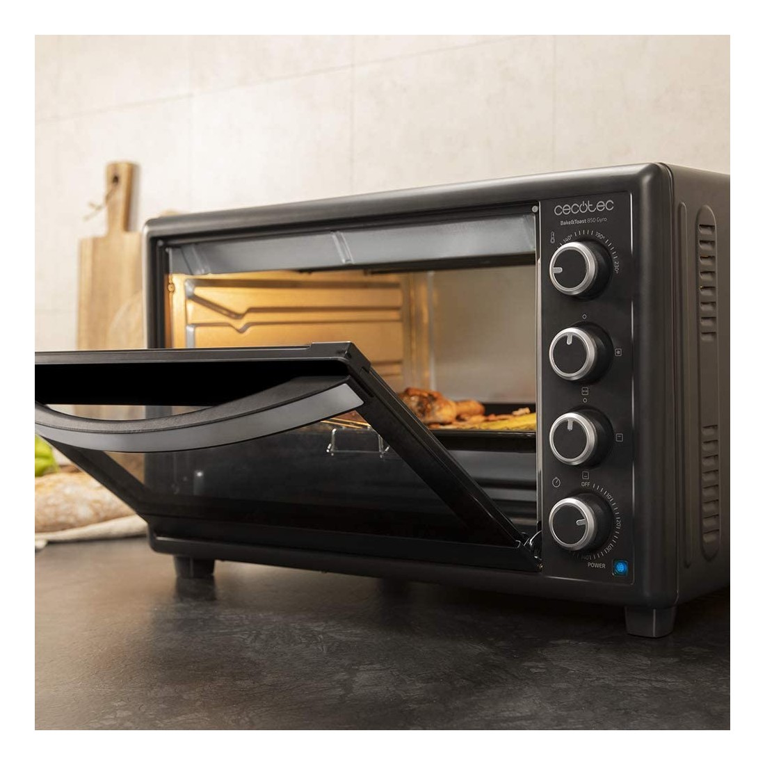 Horno Tostador Sobremesa 23 Litros Bake\u0026Toast 550 Cecotec