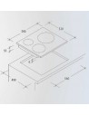 Placa Inducción - Candy CID633C, 3 zonas