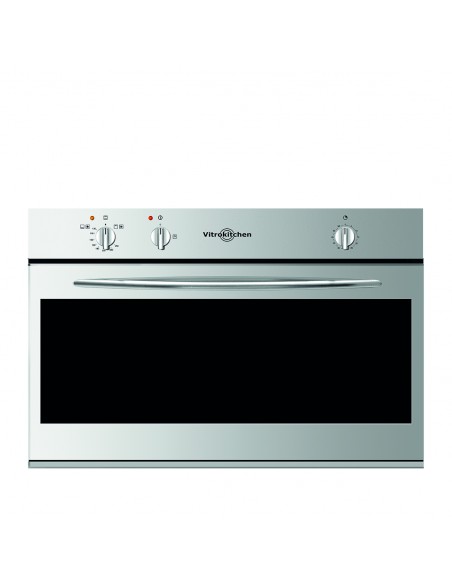Horno Convencional - Vitrokitchen HG91IN, Acero Inoxidable, Abatible,  Paredes antiadherentes | Electrónica Vicente