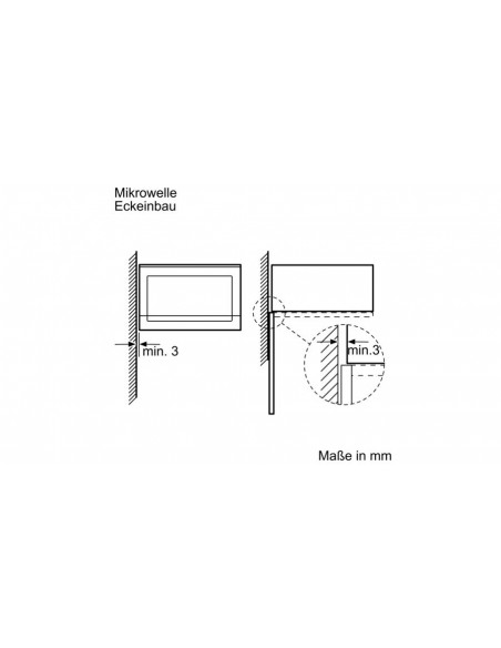 Microondas Integrable - Bosch BEL523MS0