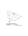 Campana Decorativa - Bosch DWB77IM50, Eficiencia B, Acero Inoxidable, T-Invertida