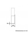 Campana Decorativa - Bosch DWF97RV60, Eficiencia A, Negro, Vertical, WiFi