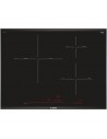 Placa Inducción - Bosch PID775DC1E, 3 Zonas, 70 cm, Negro, Acabado Premium