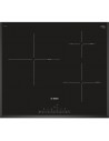Placa Inducción - Bosch PIJ651FC1E, 3 Zonas, 60 cm, Negro, Biselado