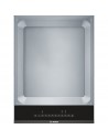 Placa Modular Teppan Yaki - Bosch PKY475FB1E, 2 Zonas, 40 cm, Acero Inoxidable y negro, Acabado Premium