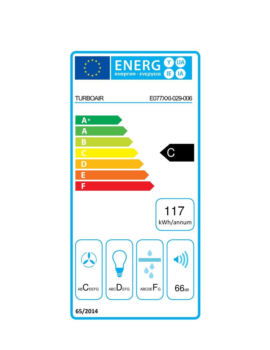 Etiqueta de Eficiencia Energética - PRF0107819B