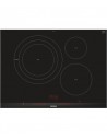 Placa Inducción - Siemens EH775LDC1E, 3 Zonas, 70 cm, Negro, Acabado Premium Placa Inducción - Siemens EH775LDC1E, 3 Zonas, 70 cm, Negro, Acabado Premium
