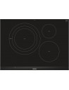 Placa Inducción - Siemens EH775LDC1E, 3 Zonas, 70 cm, Negro, Acabado Premium Placa Inducción - Siemens EH775LDC1E, 3 Zonas, 70 cm, Negro, Acabado Premium