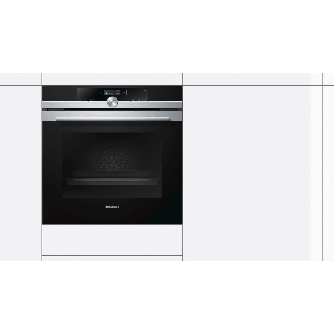 Horno Multifunción - Siemens HR675GBS1, Eficiencia A+, Negro, Abatible,  Pirólisis | Electrónica Vicente