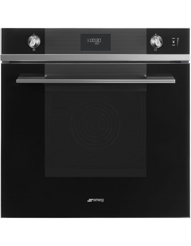 Horno Multifunción - Smeg SOP6101S2N, Vapor, Pirolítico, 60cm, Eficiencia  A+, Negro | Electrónica Vicente