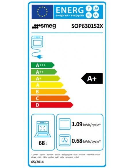 Horno Multifunción - Smeg SOP6301S2X,...