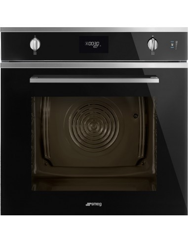 Horno Multifunción - Smeg SOP6401S2N, Vapor, Pirolítico, 60cm, Eficiencia  A+, Negro | Electrónica Vicente
