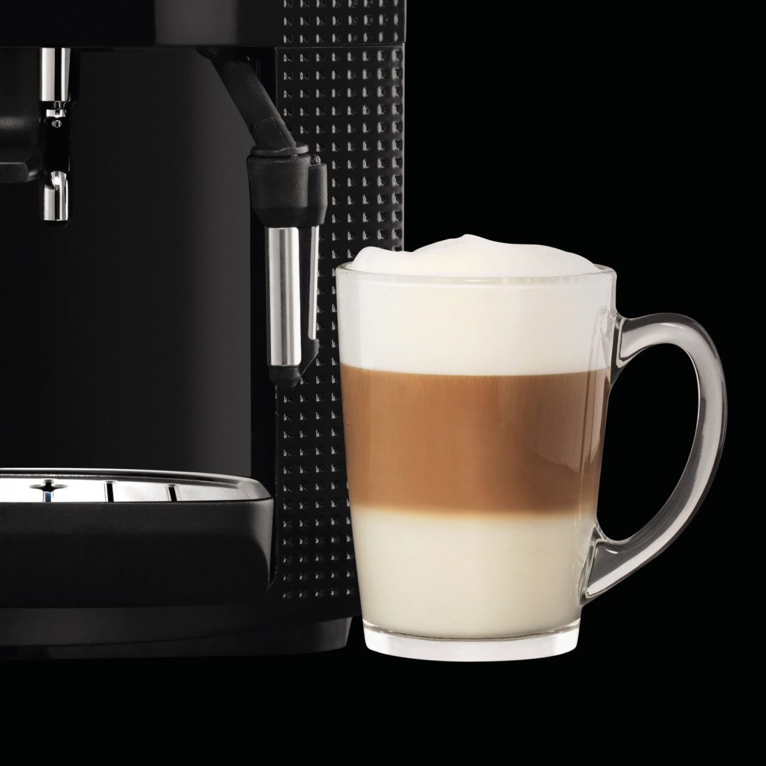 Cafetera Superautomática - Krups EA8108 Roma, Negro | Electrónica Vicente