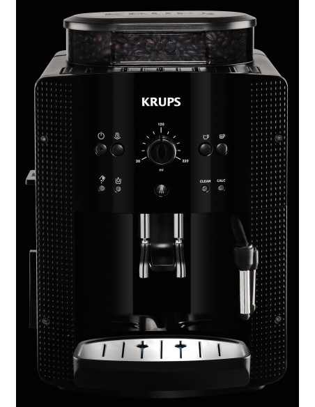 Cafetera Superautomática - Krups EA8108 Roma, Negro | Electrónica Vicente