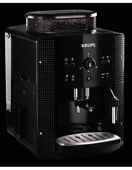 Cafetera Superautomática - Krups EA8108 Roma, Negro | Electrónica Vicente