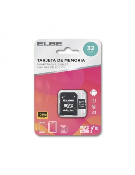 Tarjeta de Memoria - Elbe MicroSD HC...