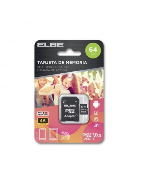 Tarjeta de Memoria - Elbe MicroSD XC...