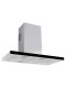 Campana Decorativa - Teka DLH985T, 90 cm, Inox, Negro