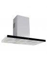 Campana Decorativa - Teka DLH985T, 90 cm, Inox, Negro