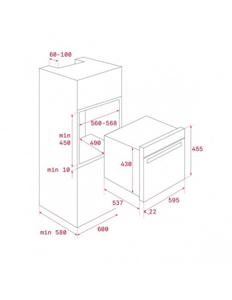 Horno Microondas - Teka HLC844C, 45...
