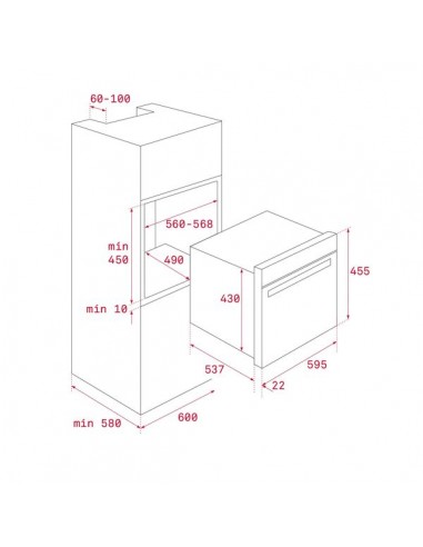 Horno Microondas - Teka HLC844C, 45 cm, Blanco | Electrónica Vicente