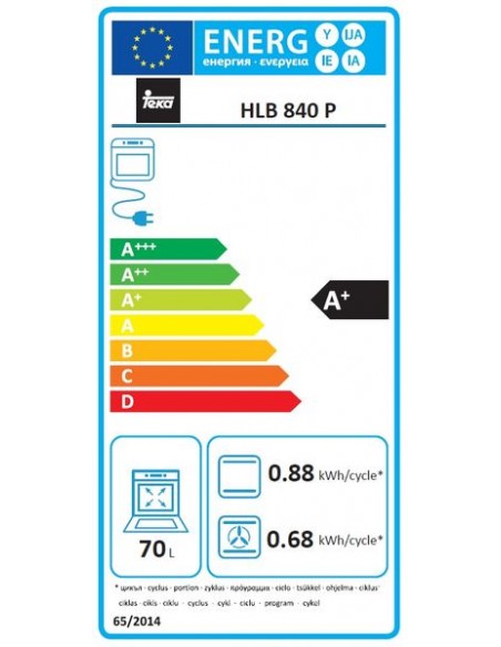 Horno Multifunción - Teka HLB840PWH,...