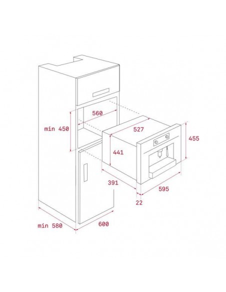 Cafetera Integrable - Teka CLC855GM,...