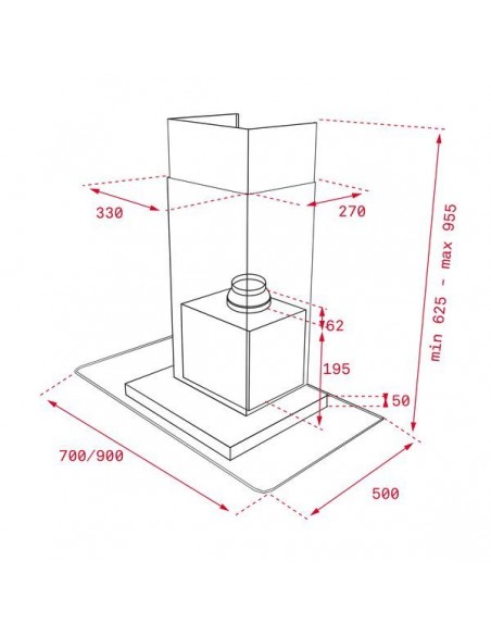 Campana Decorativa - Teka DG785, 70...