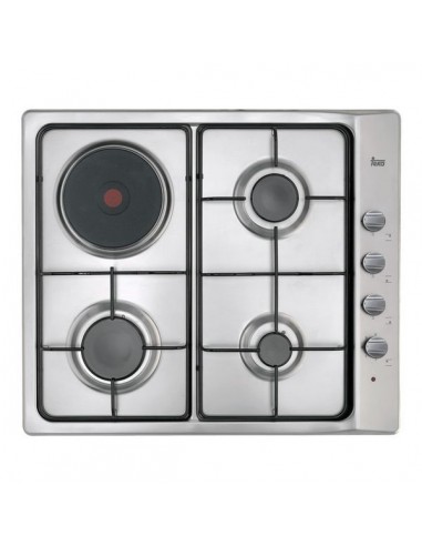 Placa Gas y Eléctrica - Teka E/60.3 3G 1P AL Natural | Electrónica Vicente