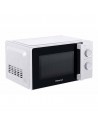 Microondas Libre Instalación - Hisense H20MOWS1HG, 700 W, 20 litros, Grill, Blanco
