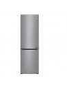 Combi Libre Instalación - LG GBB61PZJMN, Eficiencia E, Acero Inoxidable, Sin dispensador, No-Frost