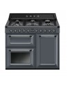 Cocina Gas y Eléctrica - Smeg TR103GR, 6 fuegos, 100cm, Gris