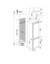 Frigorífico Integrable - Whirlpool WHC18 T323, No-Frost, 1.77 metros