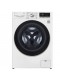 Lavadora Libre Instalación - LG F4WV7009S1W , 9 Kg y 1400 RPM, Vapor, Wifi, IA, Blanco