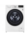 Lavadora Libre Instalación - LG F4WV7009S1W , 9 Kg y 1400 RPM, Vapor, Wifi, IA, Blanco