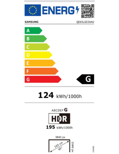 TV QLED - Samsung QE65LS03A, The...