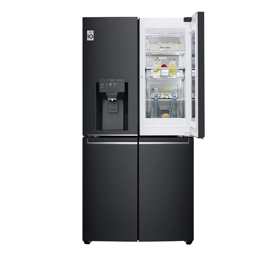 Frigorífico Multidoor LG GMX945MC9F, Instaview, No Frost, WiFi, 705