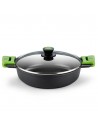 Cacerola Baja - Bra Prior, 28 cm, Tapa Incluida