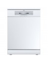 Lavavajillas Libre Instalación - Teka DFS 76810 WH, 14 servicios, 3ªBandeja, 44 dB, Blanco