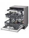 Lavavajillas Integrable - LG DB425TXS, 14 servicios, 43 dB, 60 cm, Vapor, 3ªBandeja, Wi- Fi