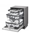 Lavavajillas Integrable - LG DB425TXS, 14 servicios, 43 dB, 60 cm, Vapor, 3ªBandeja, Wi- Fi
