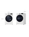 Secadora Condensación - LG RC80V9AV4Q, Eficiencia A+++, Blanco, 8 kg, WiFi