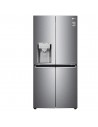 Frigorífico Multidoor - LG GML844PZKZ, Eficiencia A++, Inox, Dispensador de agua y hielo, No-Frost, WiFi
