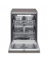 Lavavajillas Libre Instalación - LG DF325FP, 14 servicios, 3ªBandeja, 44 dBA, Wi-Fi, Inox