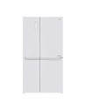 Frigorífico Americano - LG GSB760SWXV, Eficiencia F, Blanco, Sin dispensador, No-Frost