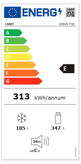 Etiqueta de Eficiencia Energética - 34004163