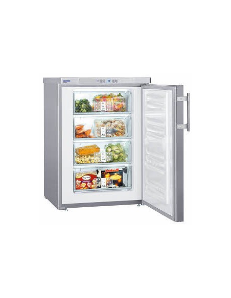 Congelador Libre Instalación - Liebherr GPESF1476, Eficiencia A++, Inox, Sin dispensador, Cíclico