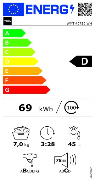 Etiqueta de Eficiencia Energética - 113910001